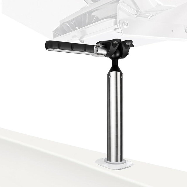 Grill Mount Rod Holder Mount for Boat Marine Rectangular Grills/Single Mounting Bait/Filet Tables/Boat Cutting Board, All-Angle Adjustable Level Table Mounting,for Fishing Boat BBQs Barbecue