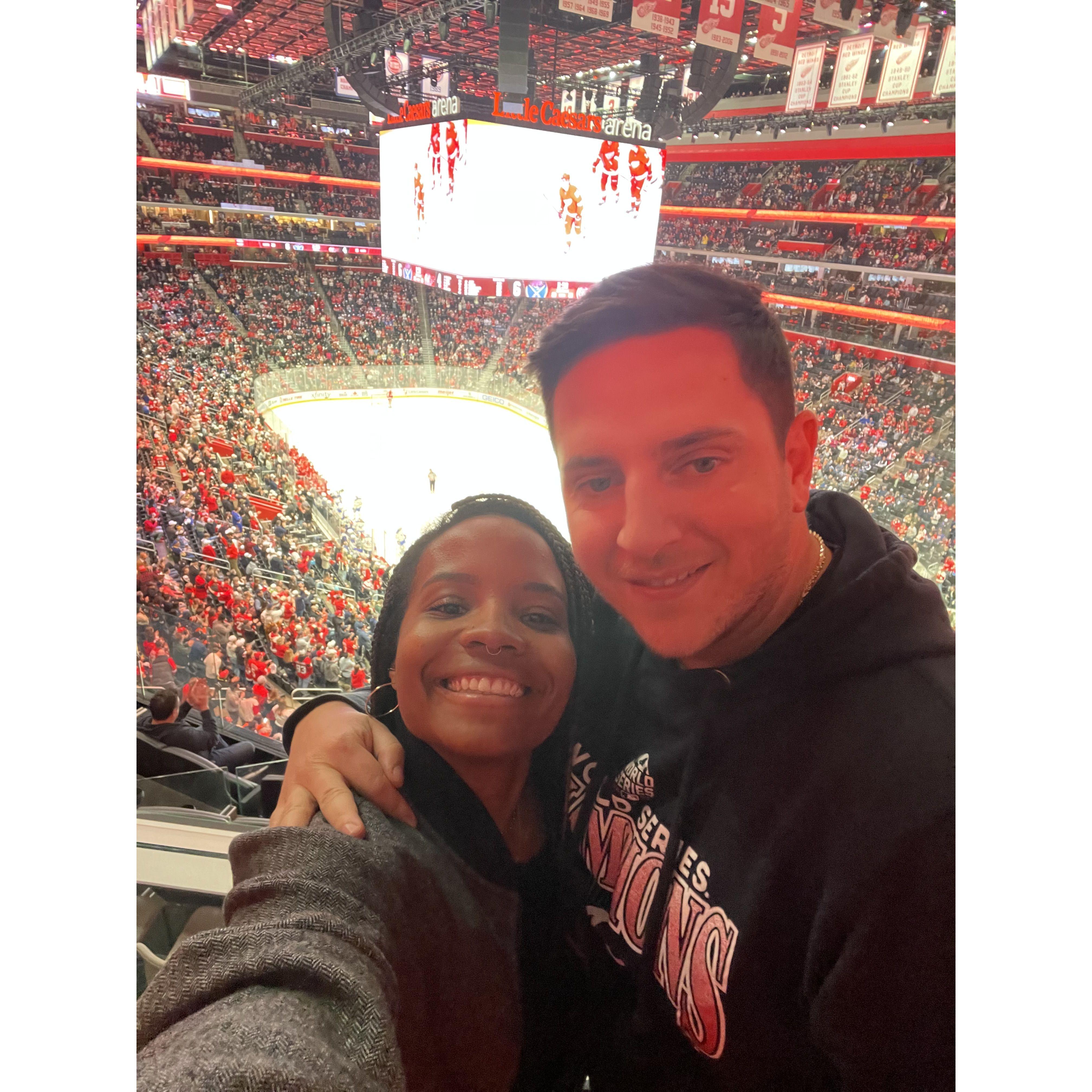 Our first NHL Game