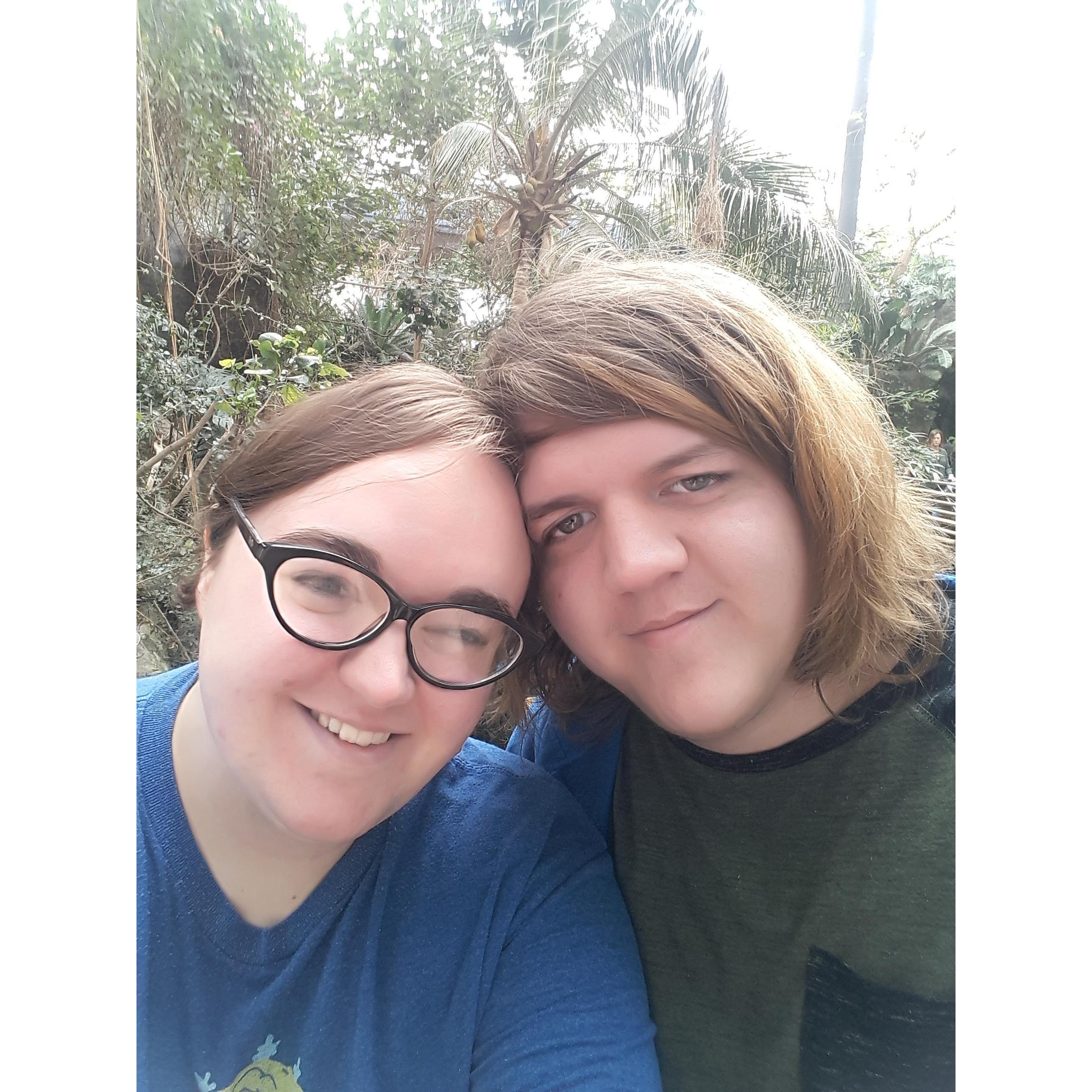 Our first vacation together to Texas.