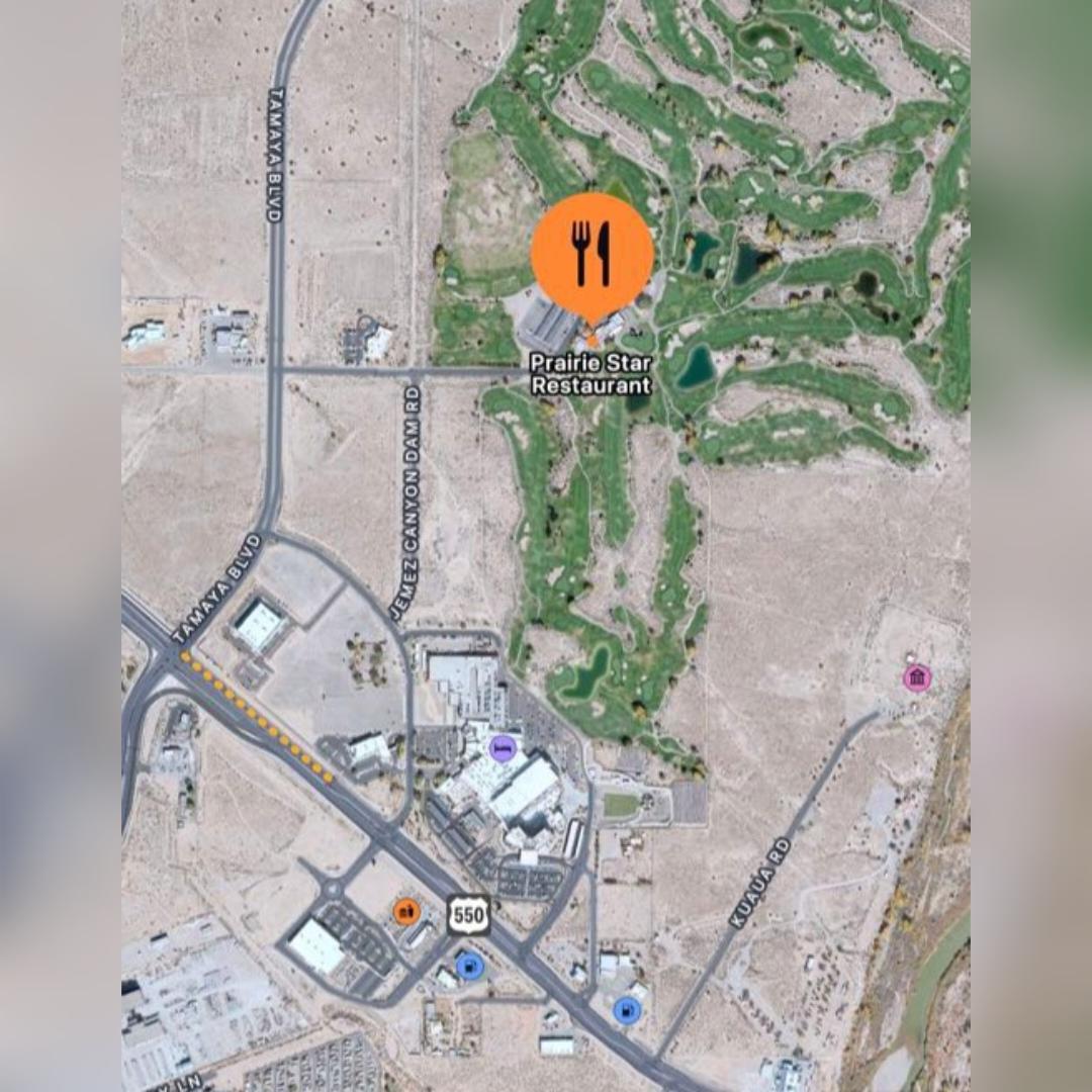 North of Interstate 550 @ Tamaya Rd Second Right @ Prairie Star Rd   288 Prairie Star Road Santa Ana Pueblo, NM 87004