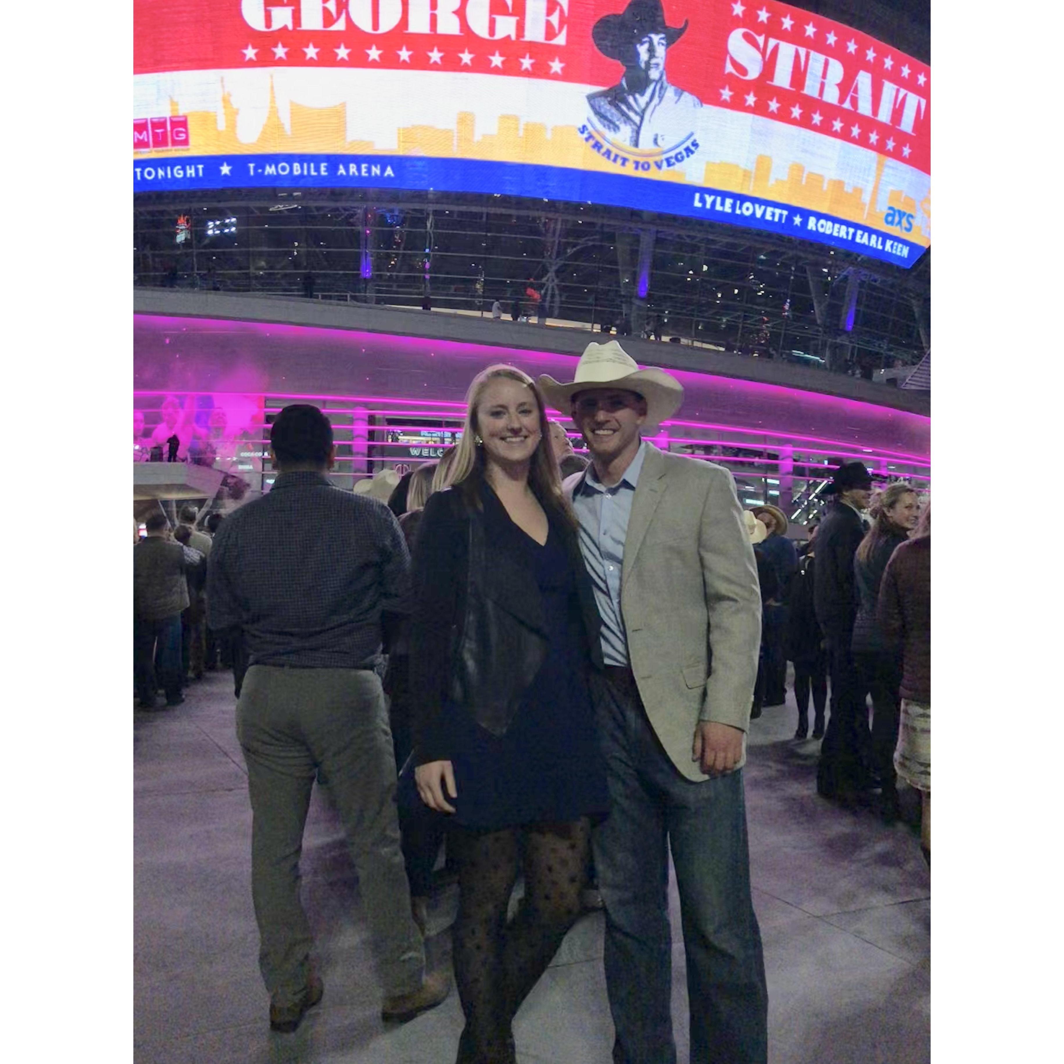 George Strait live in Las Vegas! 2018