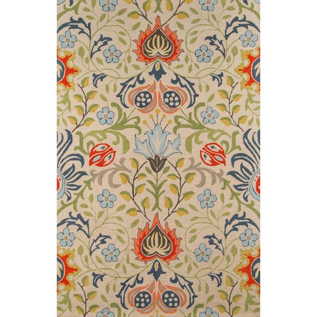Ashlei Floral Rug - ( 3'9"x5'9")- Momeni