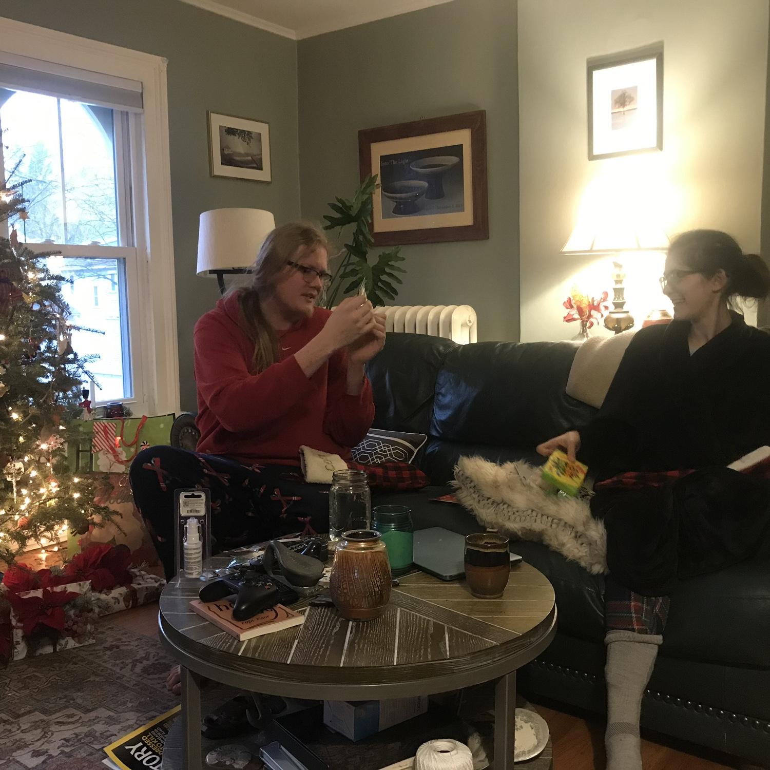 COVID Christmas Day in Nedrow, NY.
(December 2020)