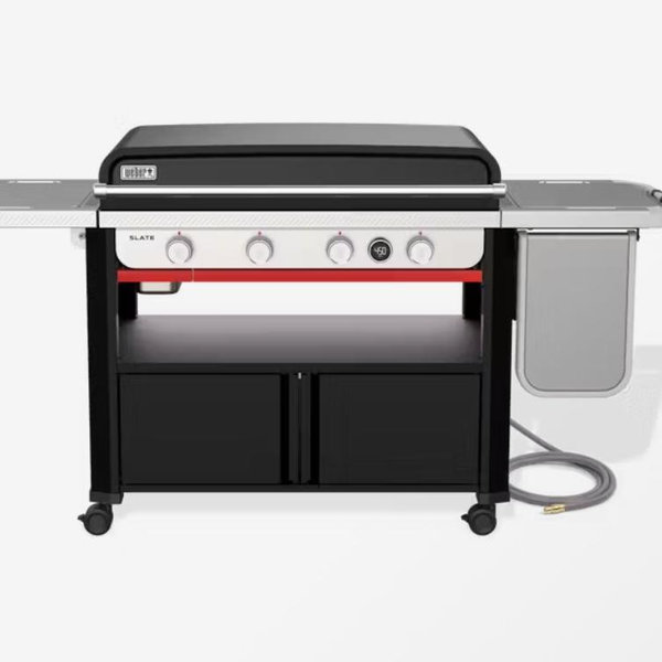 Slate® 36" Rust-Resistant Griddle (Natural Gas) | Griddle Series | Weber Grills