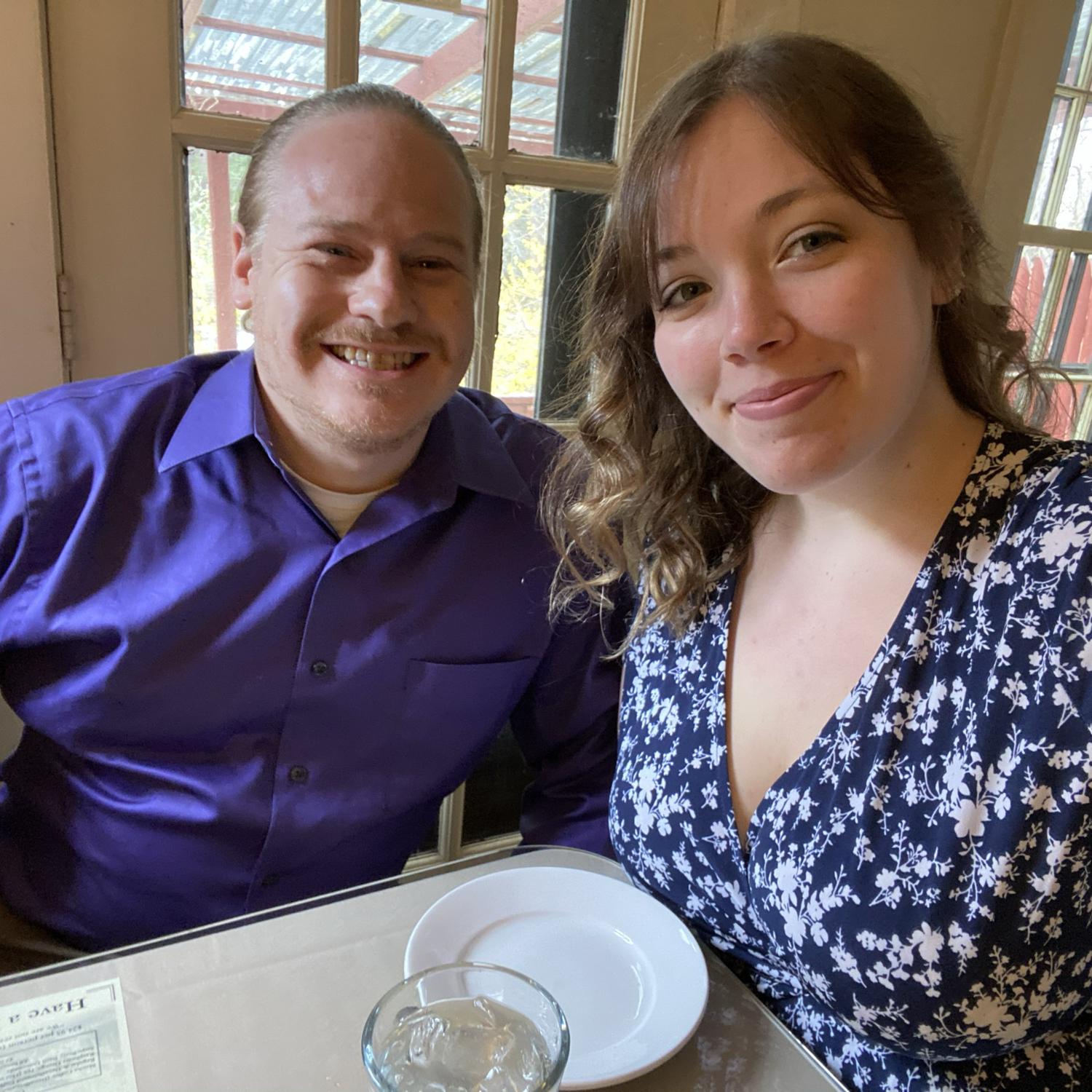 On the bride and groom’s first anniversary they found out that COVID closed the border between states. They made up for it with a weekend away and meal at Pickety Place for their 2nd anniversary!