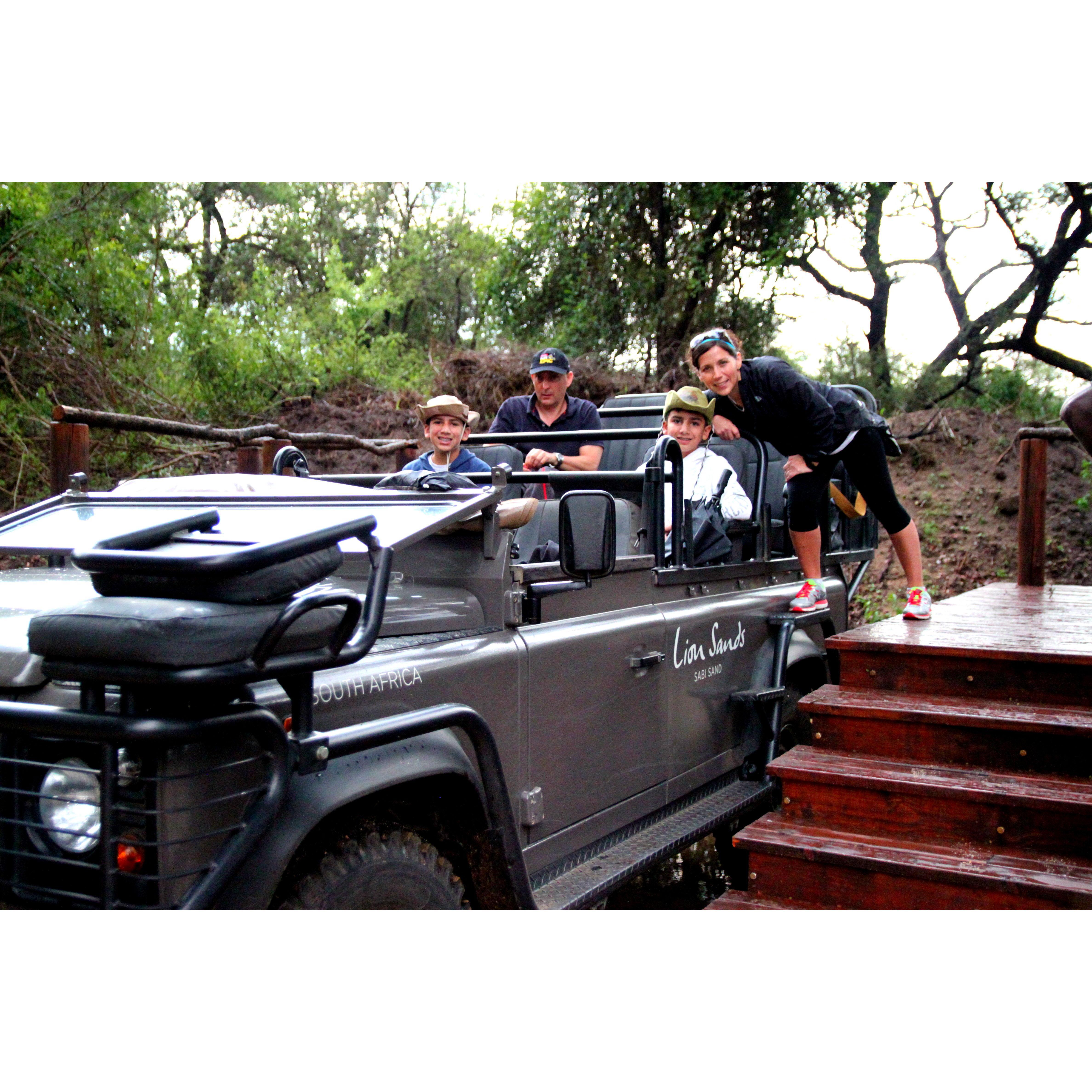 First family safari - Sabi Sands, South Africa