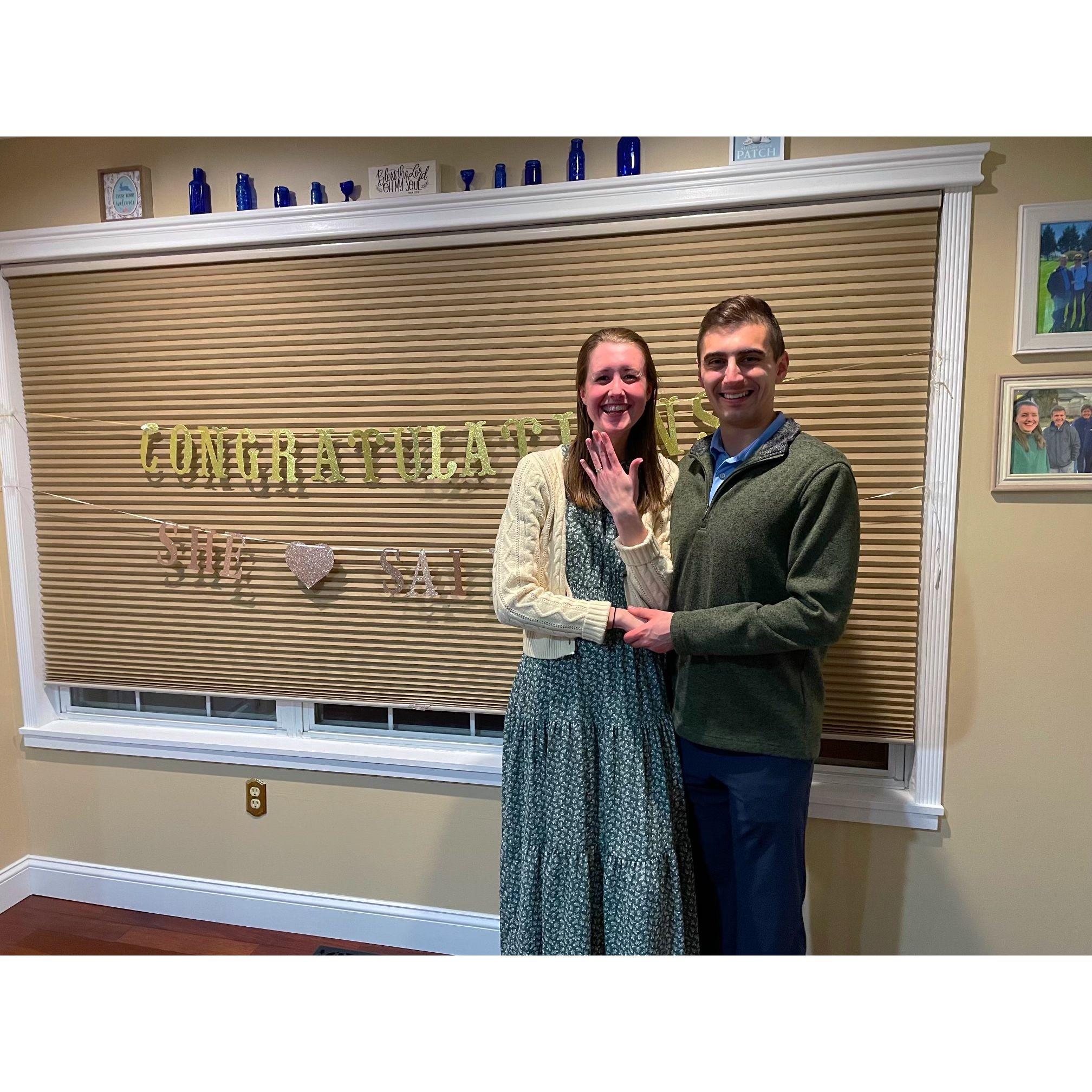 Best engagement night!