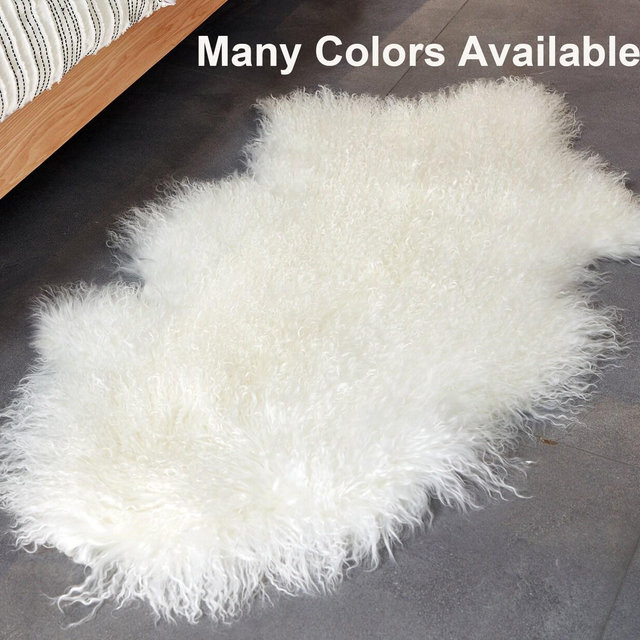 Tibetan / Mongolian Lamb Fur Pelt - Many Colors Available
