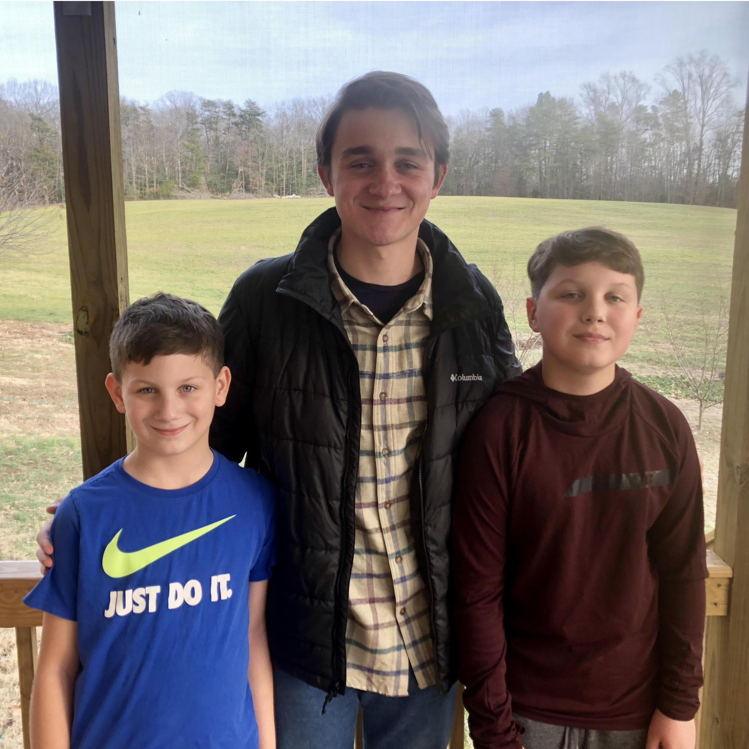 First Cousins: Parker, Jake, & Rex.