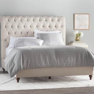 Hunstanton Upholstered Sleigh Bed