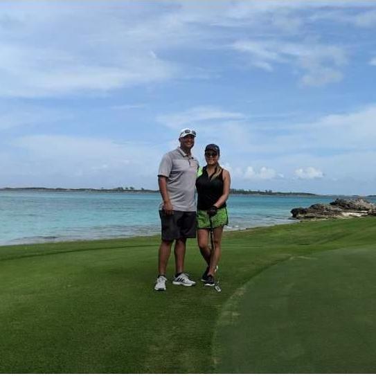 Golfing