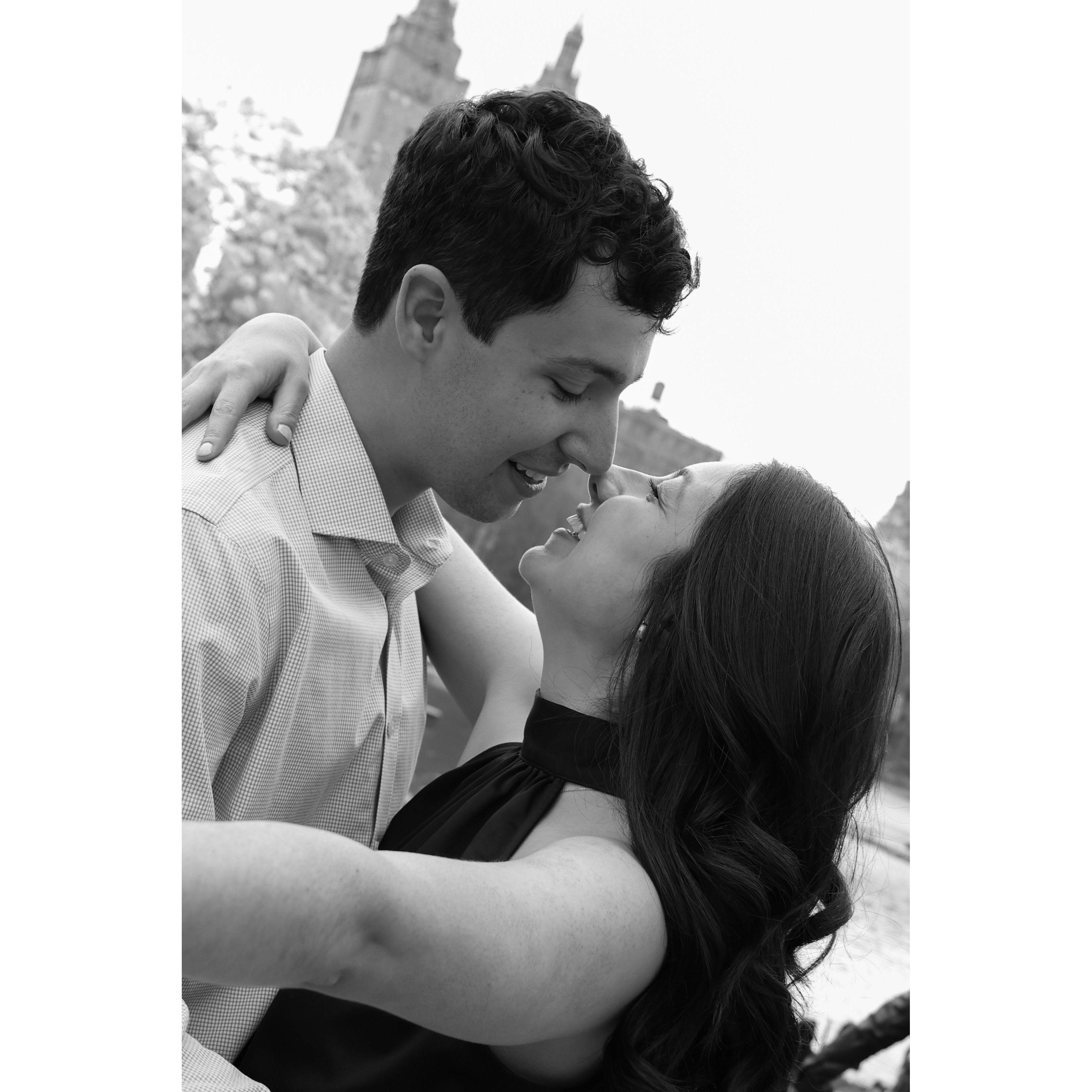 Proposal in Central Park