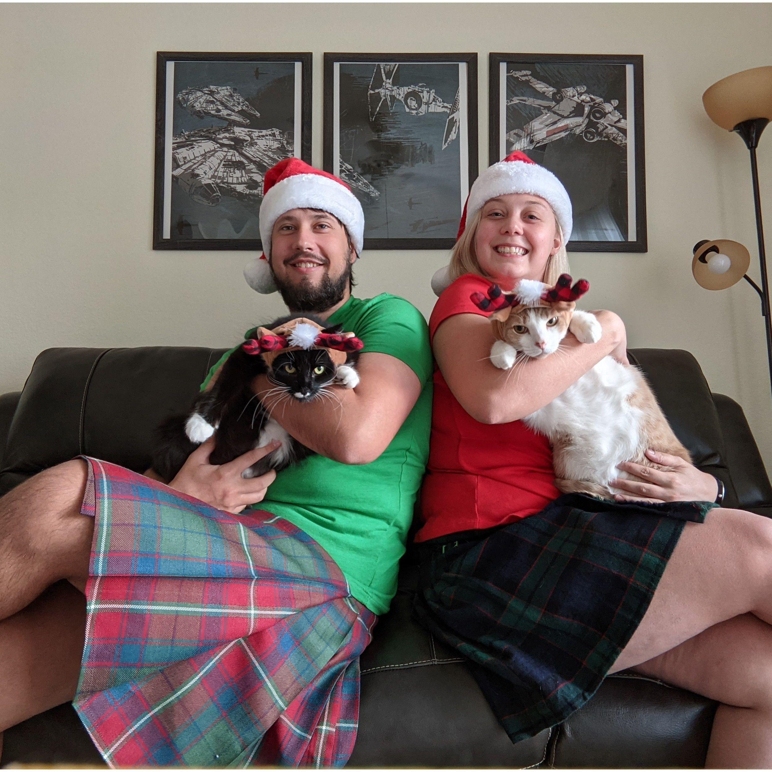 Our first christmas picture together