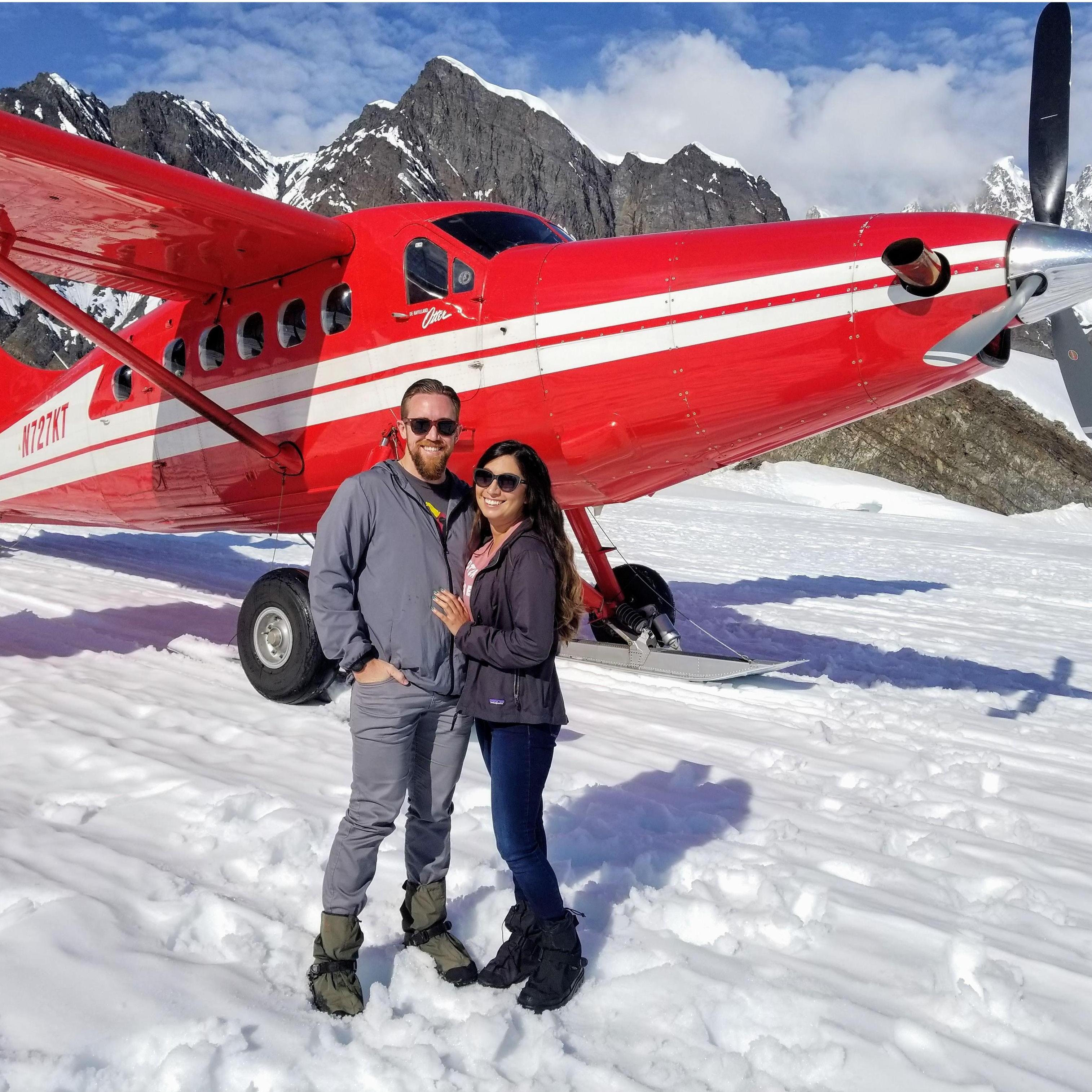 Who else can say they took a chartered plane, landed on a glacier AND got to see Denali up close and personal?