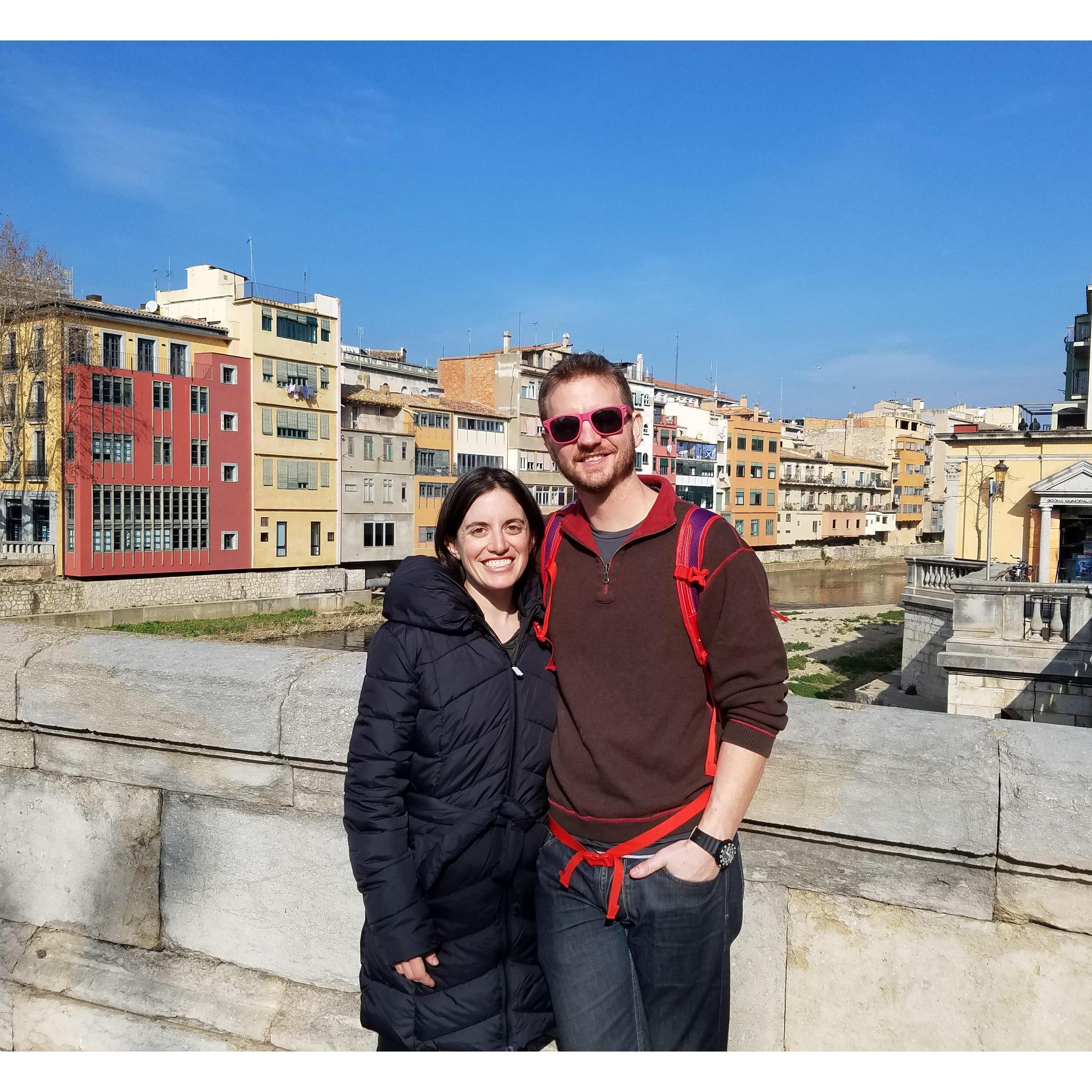 Girona, Spain. On the lookout for the Lannisters. Shame, shame, shame...