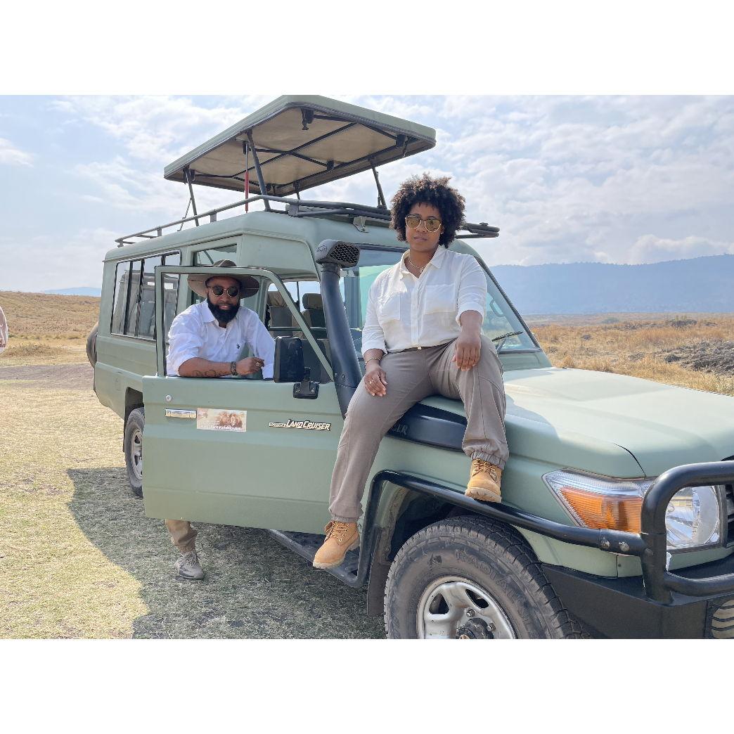 Spontaneous photoshoot in the great Serengeti! Shot by Danni's Mom!