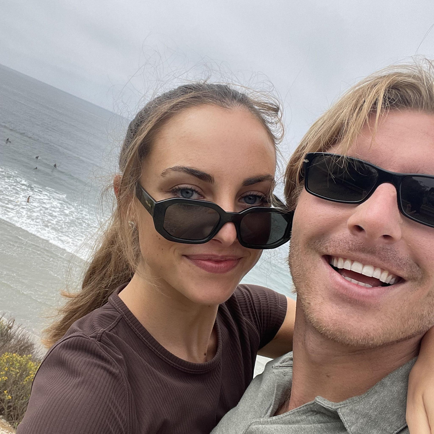 One of the many trips to visit one another. Cole and Maddie dated long distance for 9 months