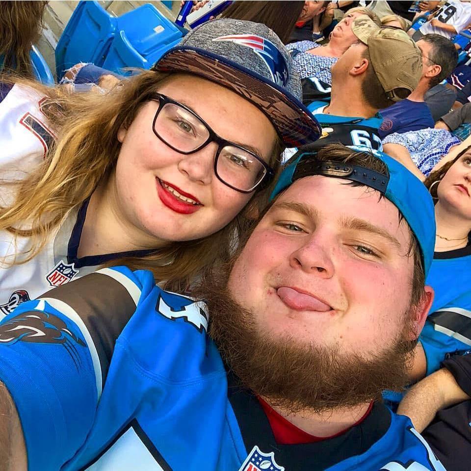 Patriots vs. Panthers pre-season game. (2018)