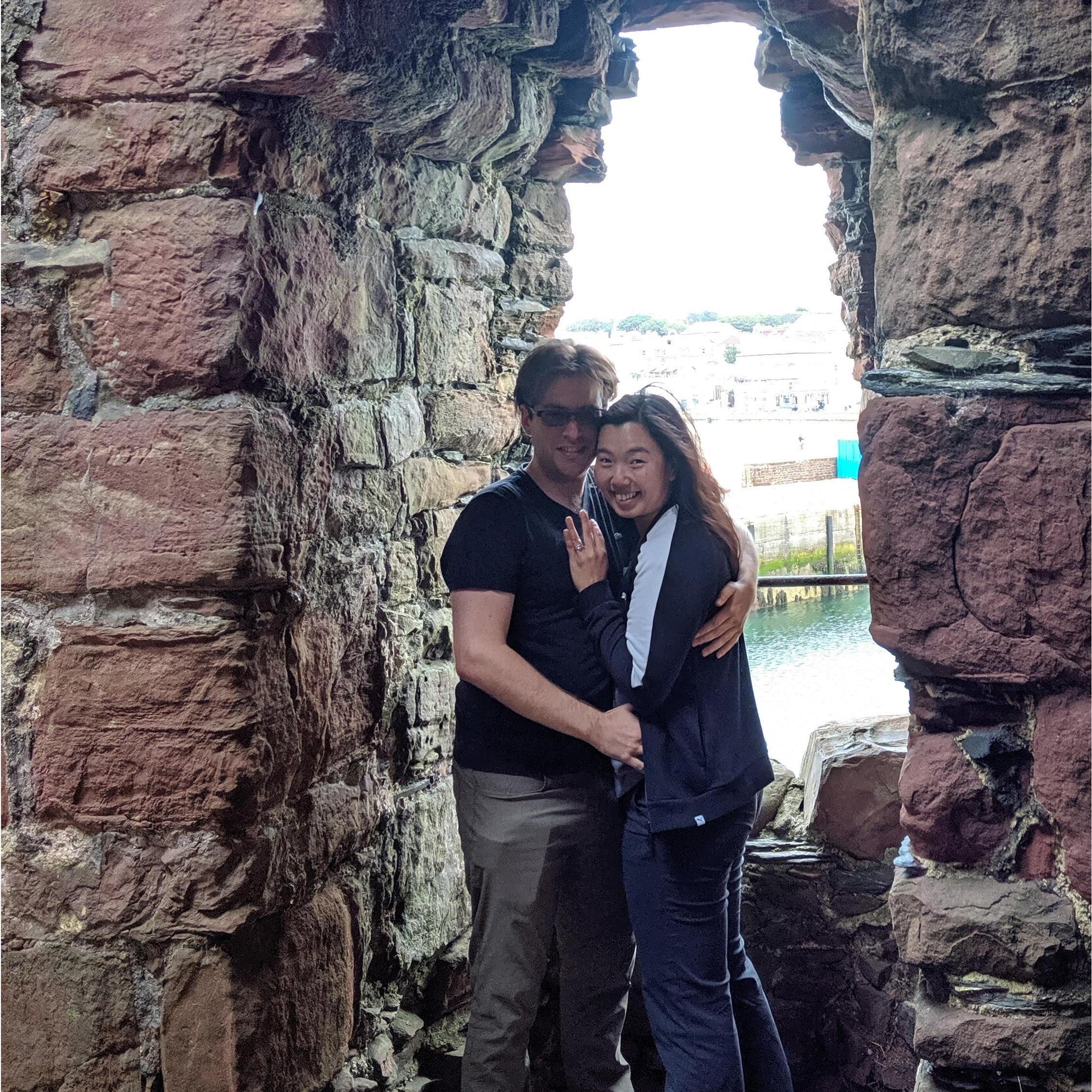 At Castle Peel
