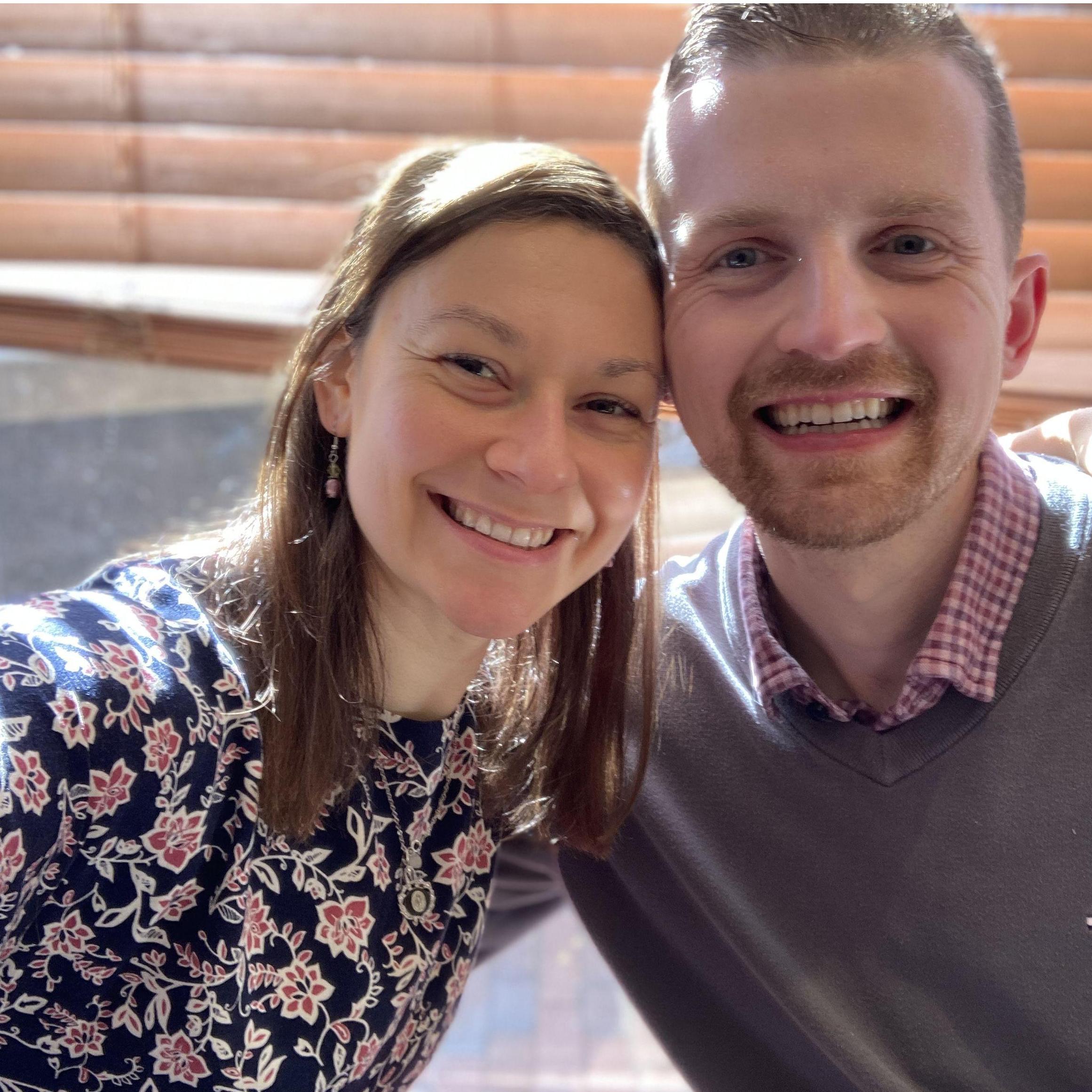 A diner breakfast after getting engaged