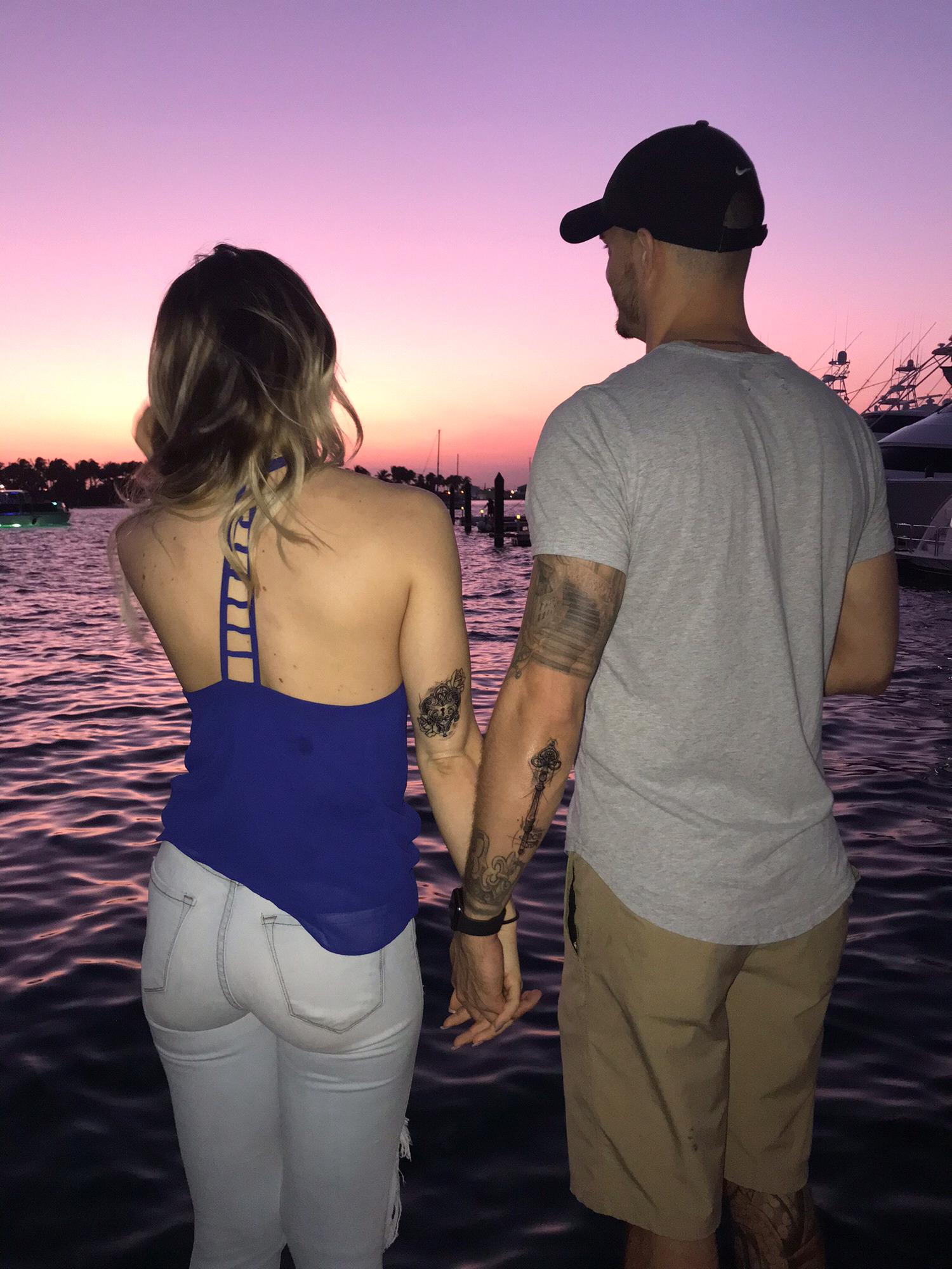Matching tattoos 🗝♥️🔒 
February 14, 2019