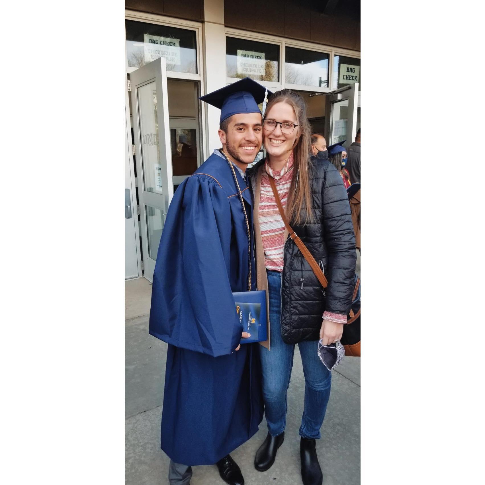 Dante's graduation