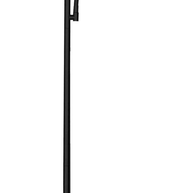 Mainstays Torchiere Floor Lamp and Reading Light, Black