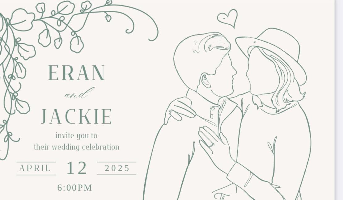 The Wedding Website of Jacqueline Dineen and Martha Eran