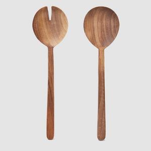 Simple Walnut Serving Set
