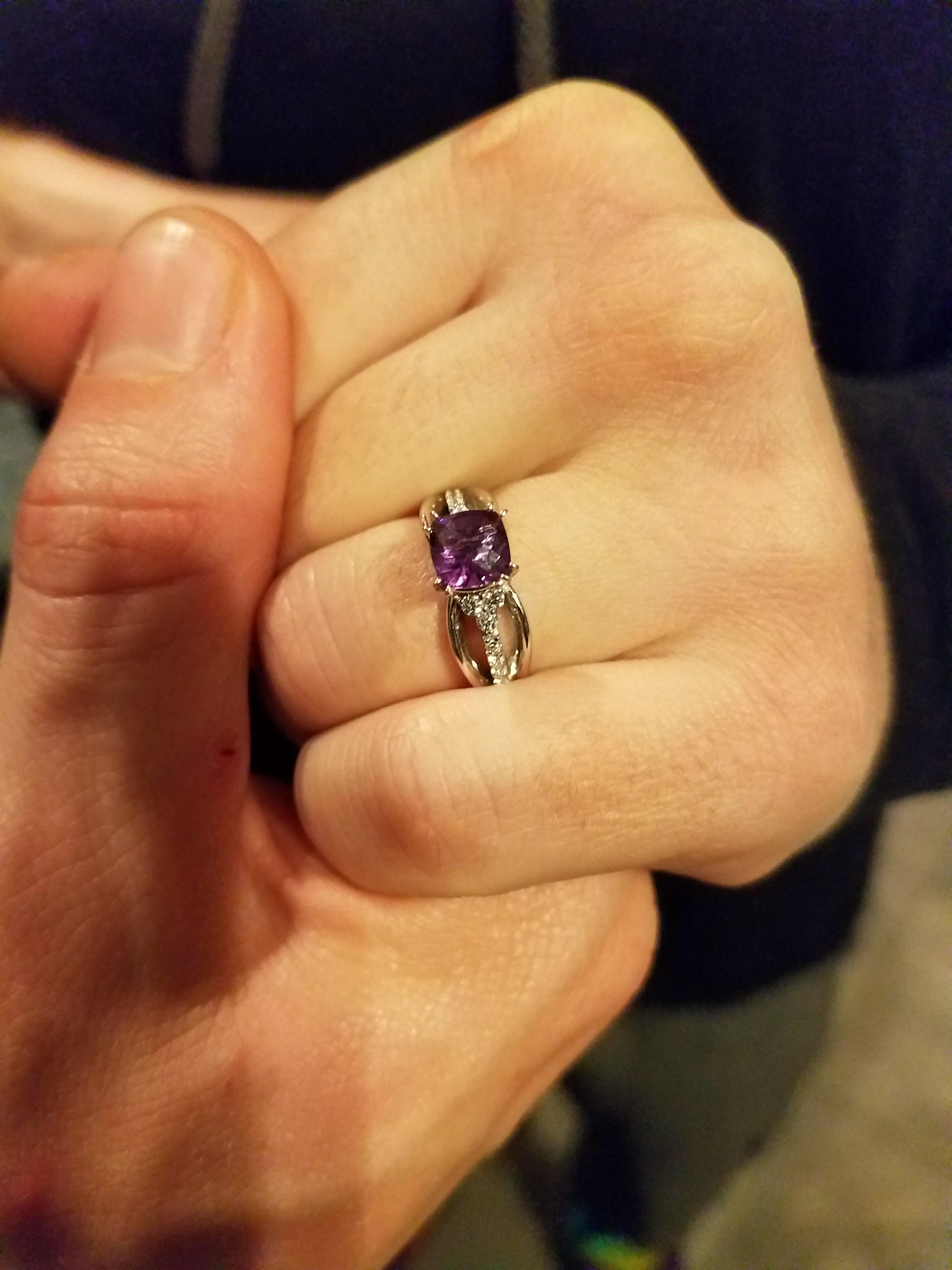 Oh myyyyyyyyyyy.... Dani's favorite color, Andrew's favorite person in the whole wide world!