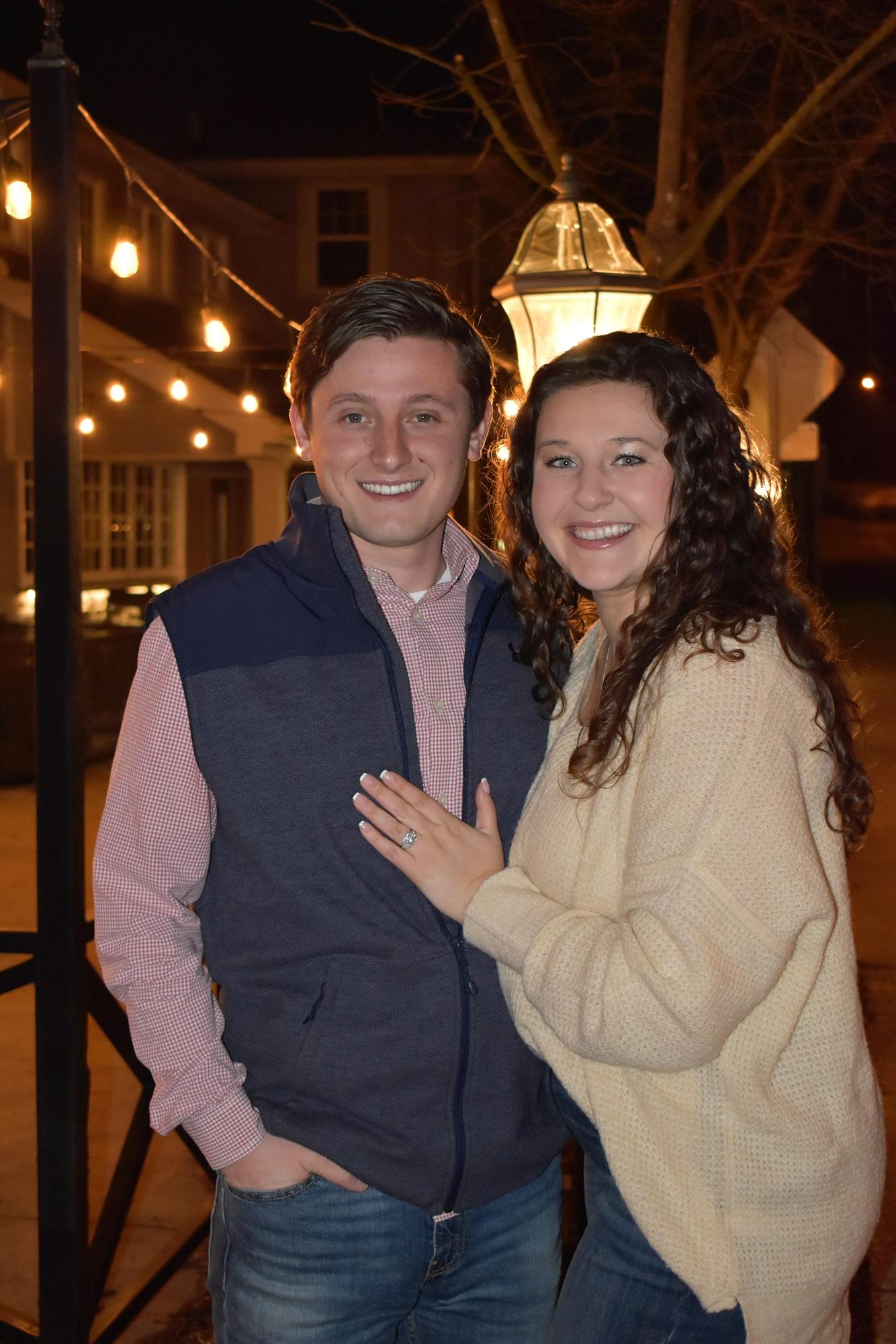 Engagement dinner with our families!