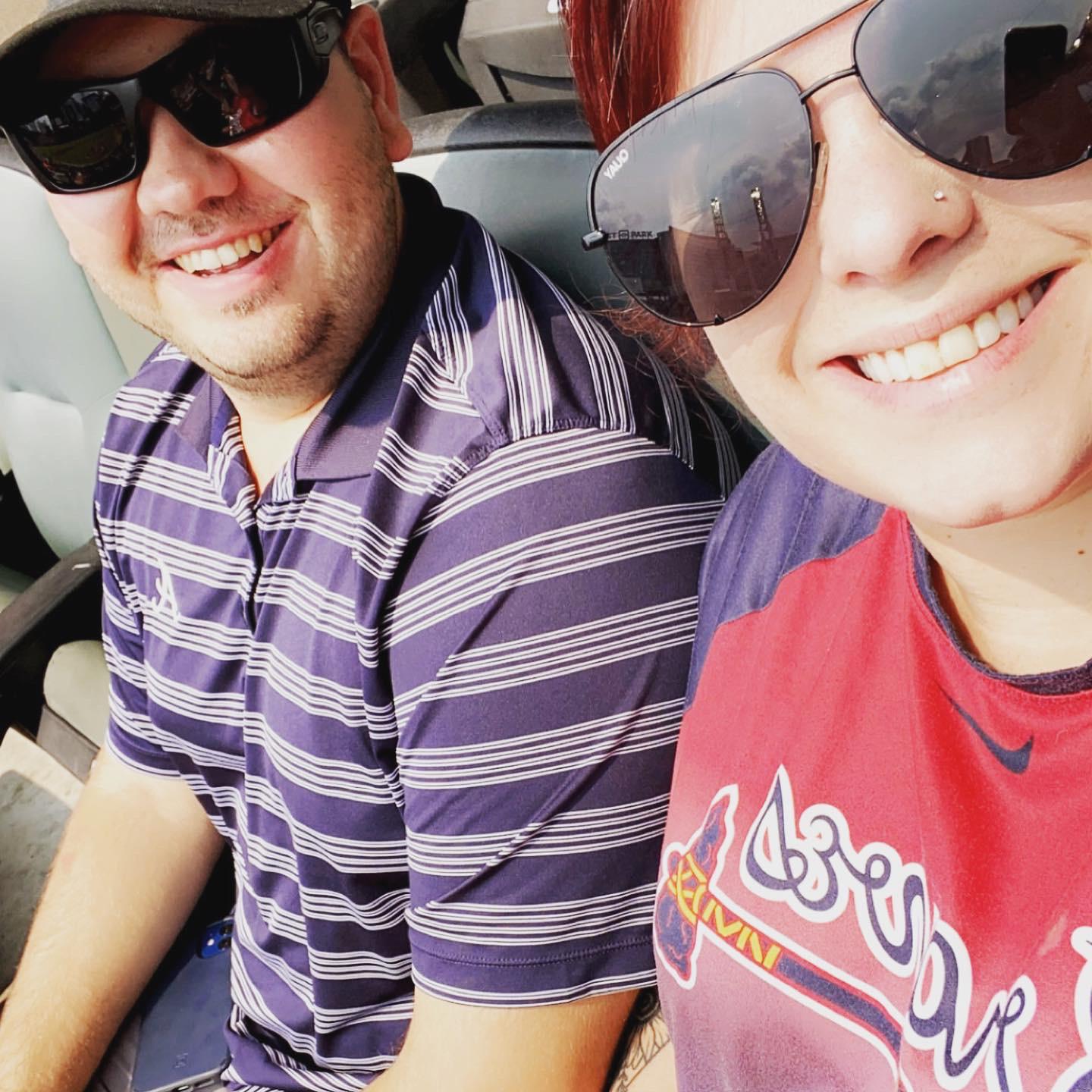 True love is wearing a Braves shirt, even though you are a die hard Mets fan.