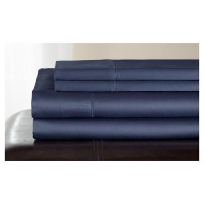 Andiamo Cotton Sheet Set 500TC (King) Pacific Blue