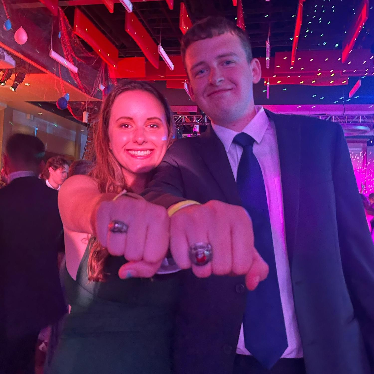 College Ring Dance- now we will be wearing a different type of ring!