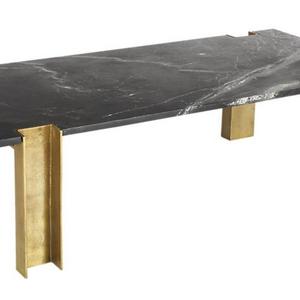 Alcide Black Marble Coffee Table