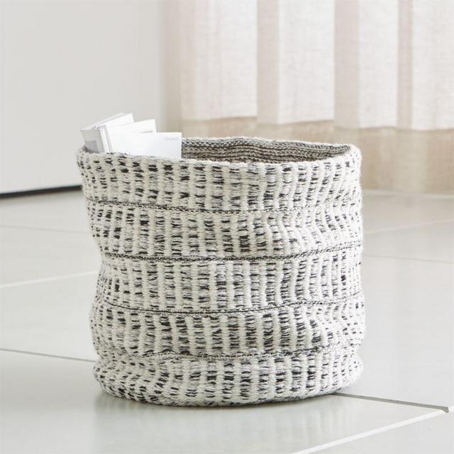 Mohave Medium Heather Embroidered Basket