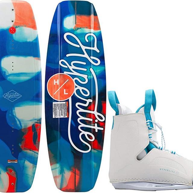 Hyperlite Divine Womens Wakeboard 128 W/Allure Bindings Blue/White