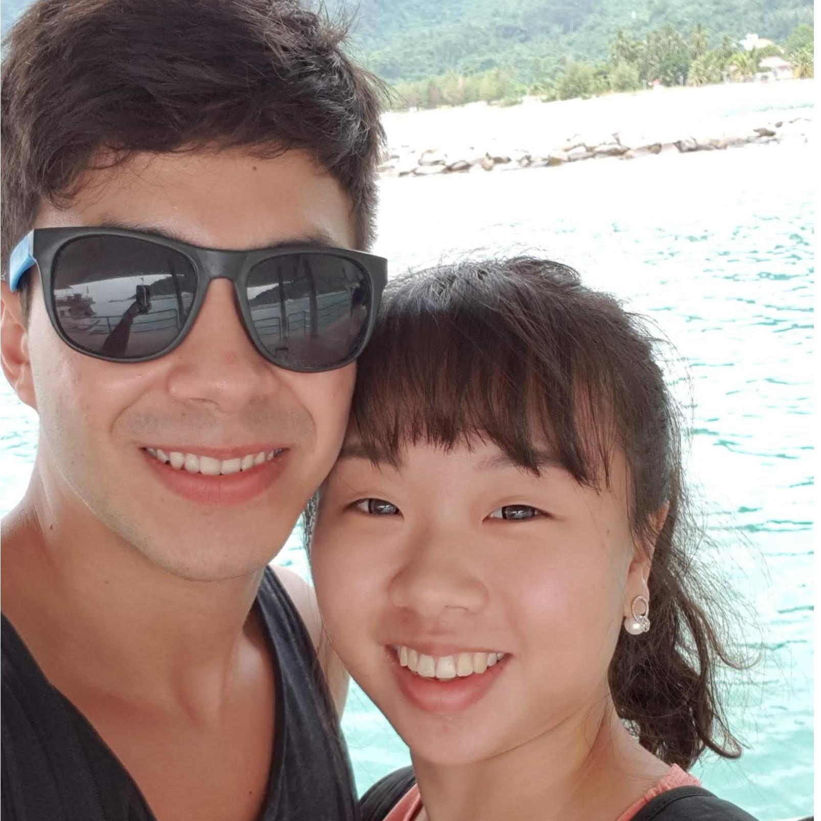 Our first trip overseas! We went to Tioman, Malaysia and fell in love with beach holidays!