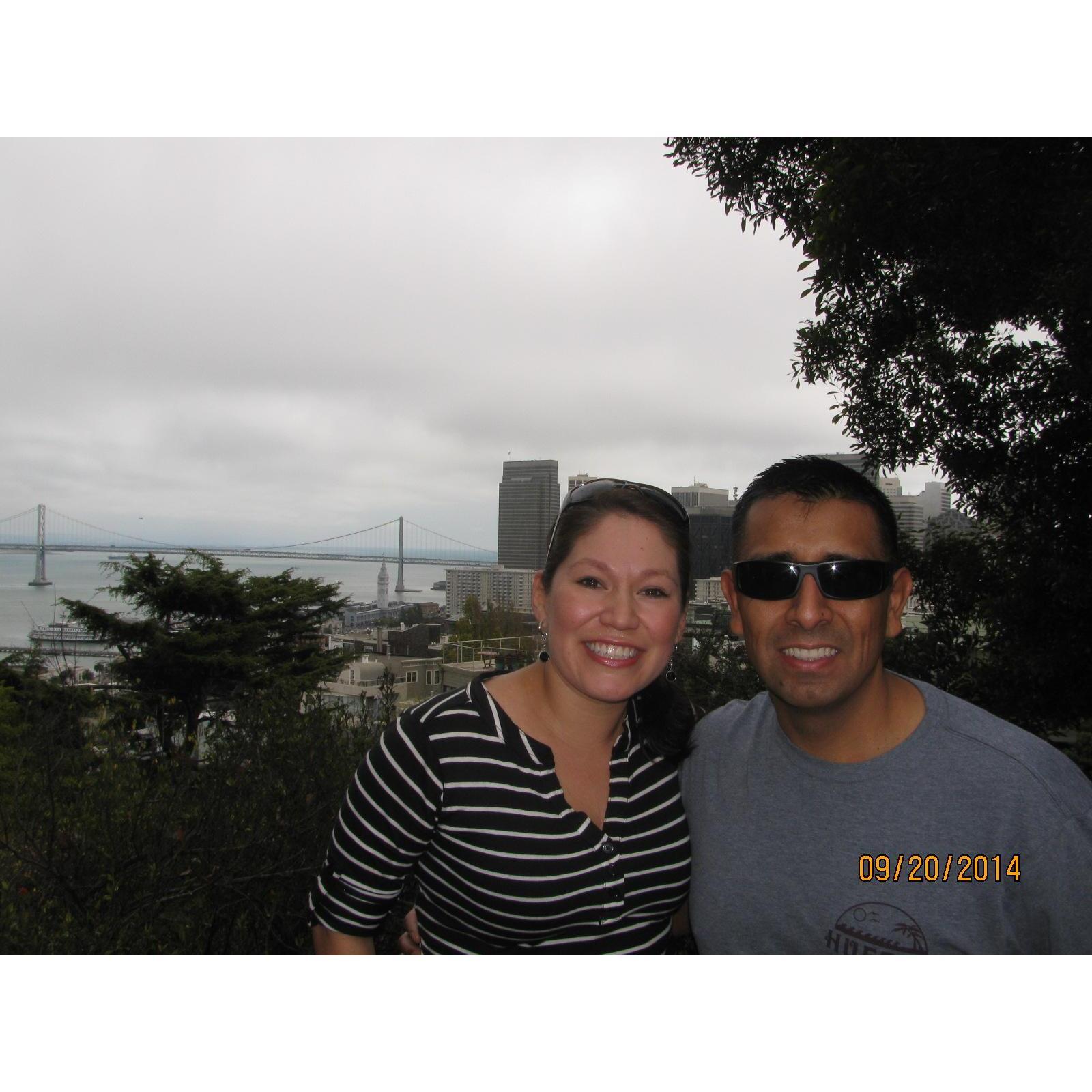 San Francisco - last trip before baby arrives! 
5 months pregnant.