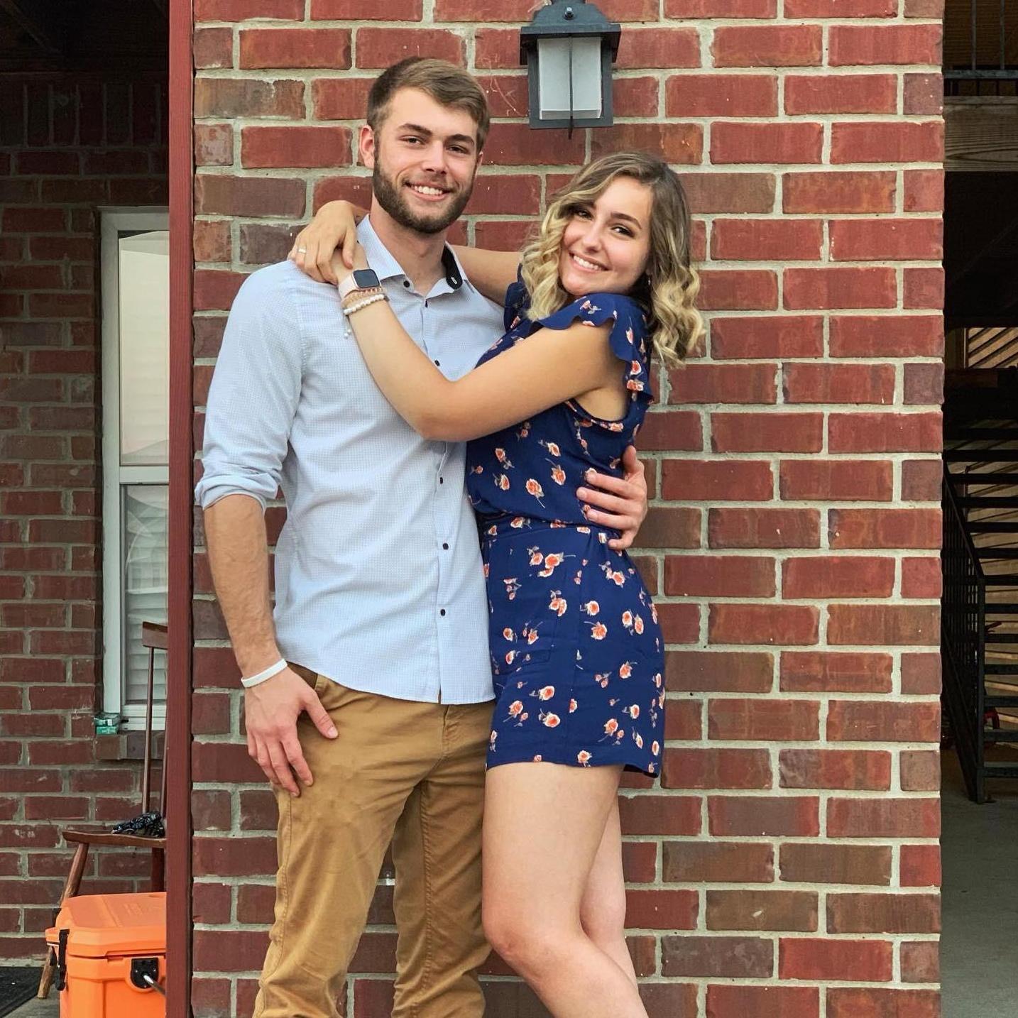 September 12, 2019 - This was 6 months into dating! This was also taken at Zach's old apartment: the place he told me he first loved me!