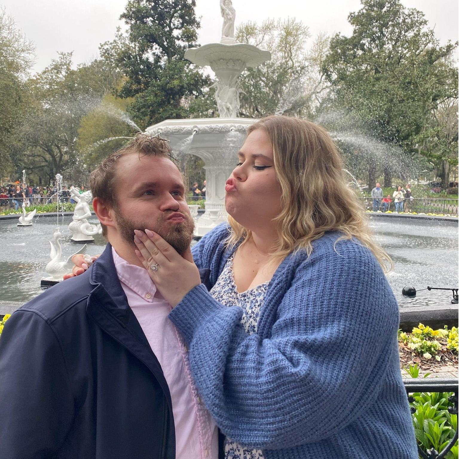 Never a serious moment between us!