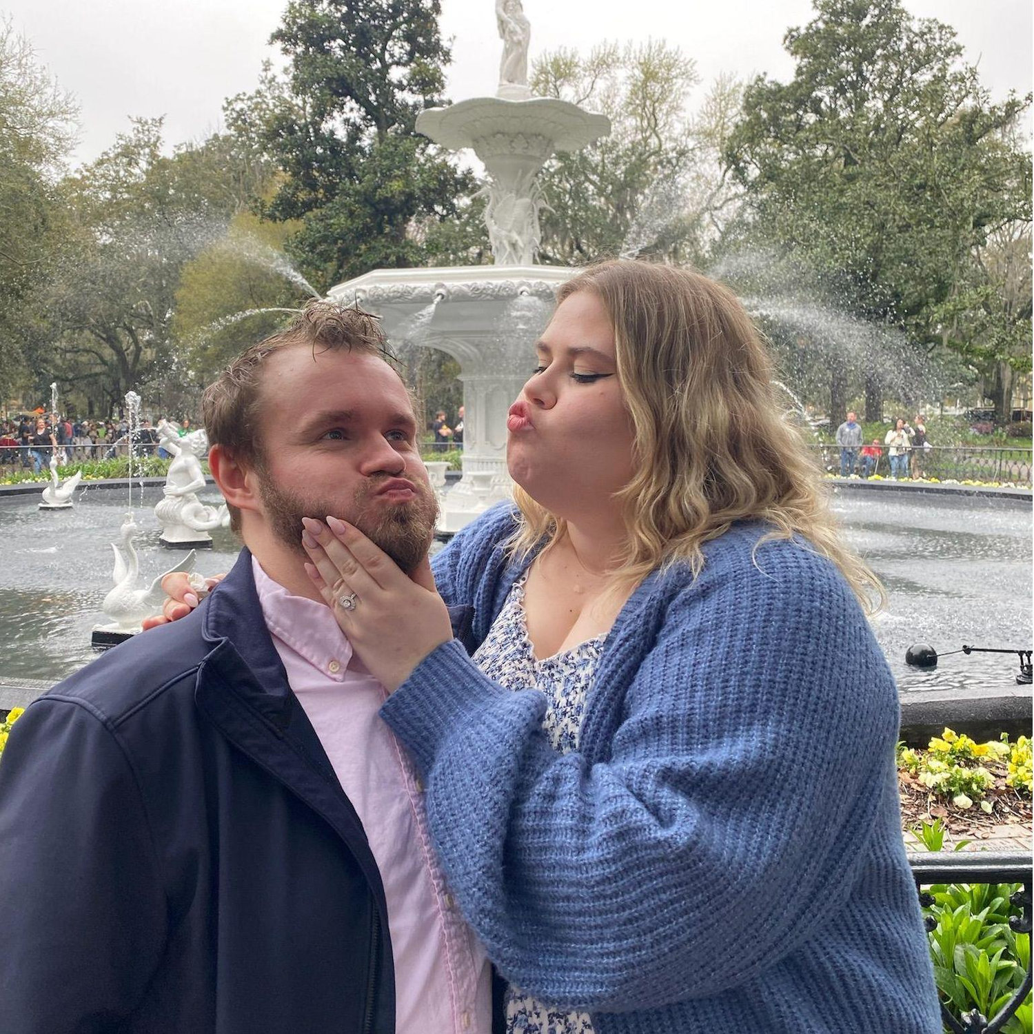 Never a serious moment between us!