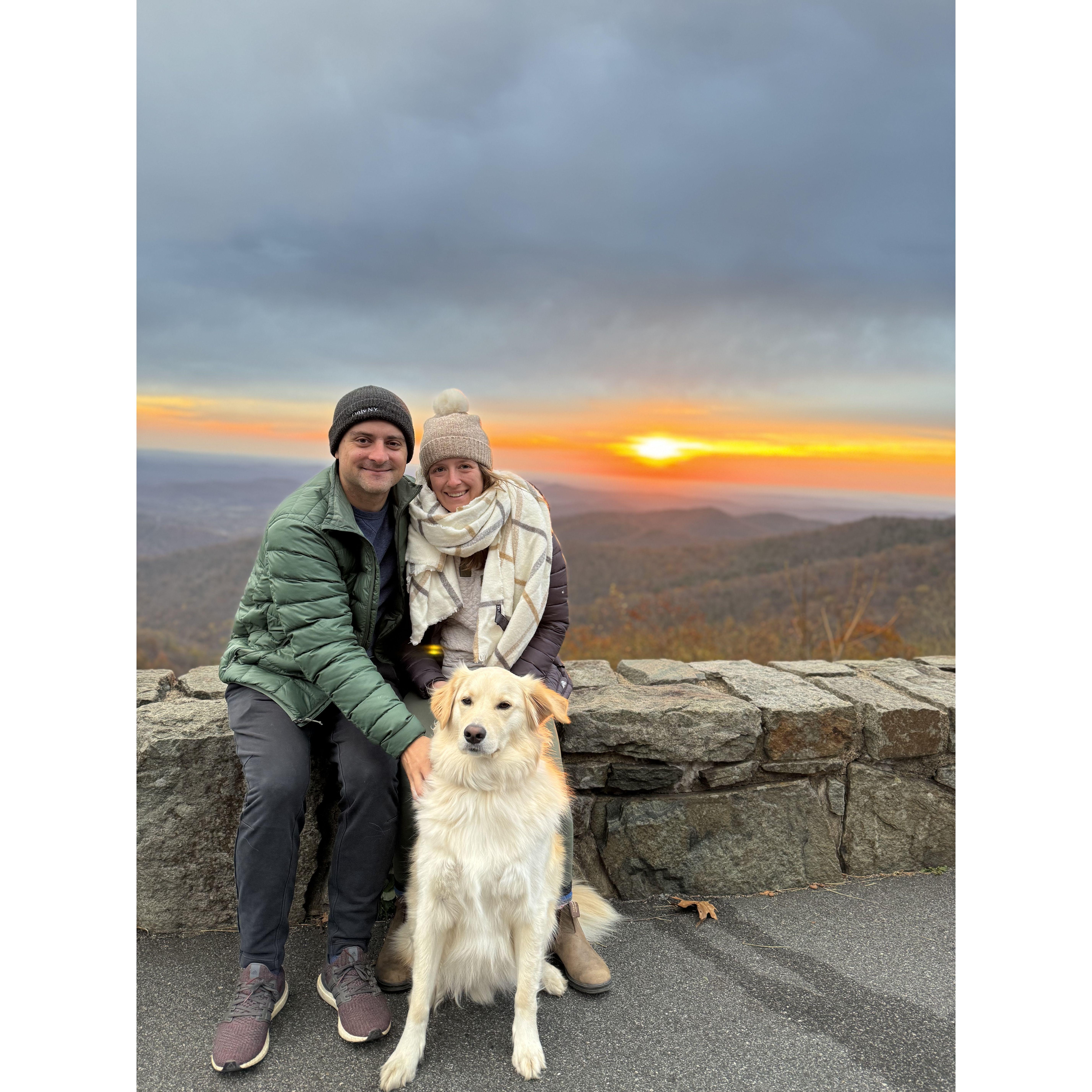 Sunrise in Shenandoah