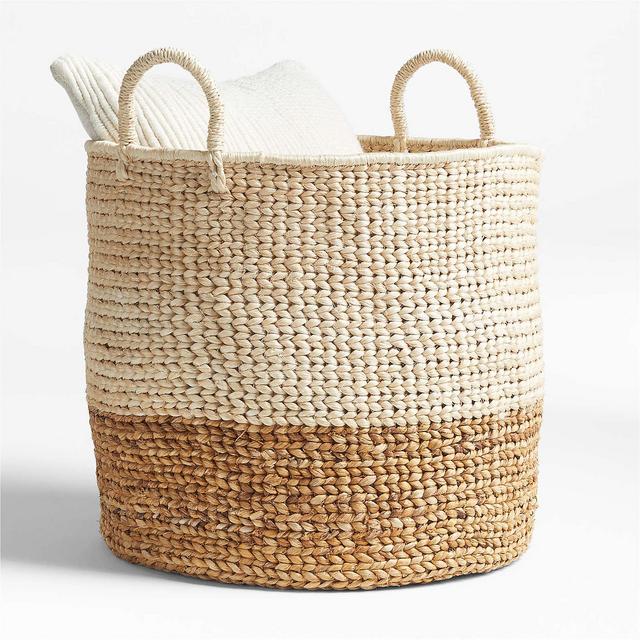 Medium Banana Bark Woven Basket