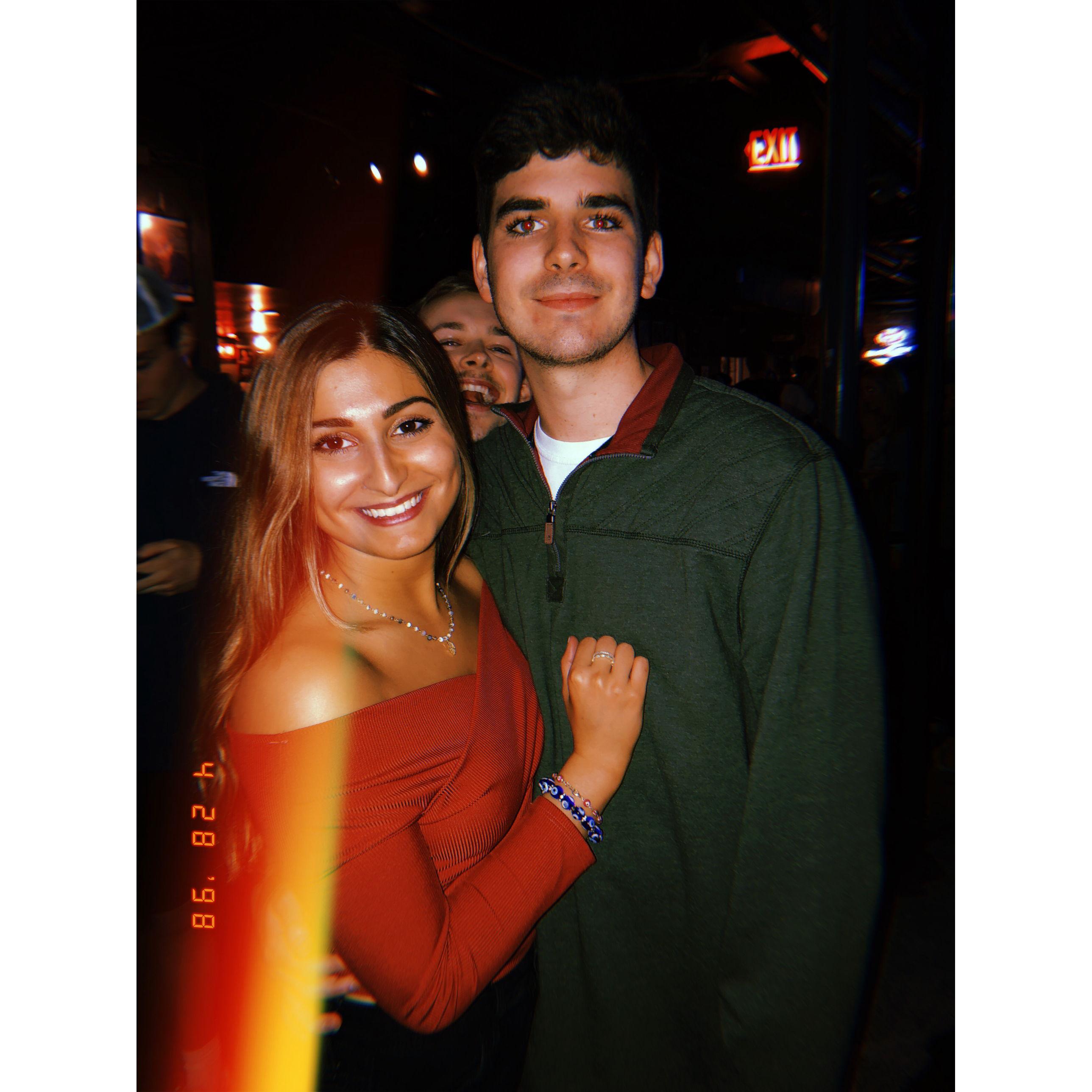 One of many memories at Brick Bar at Miami University 2018