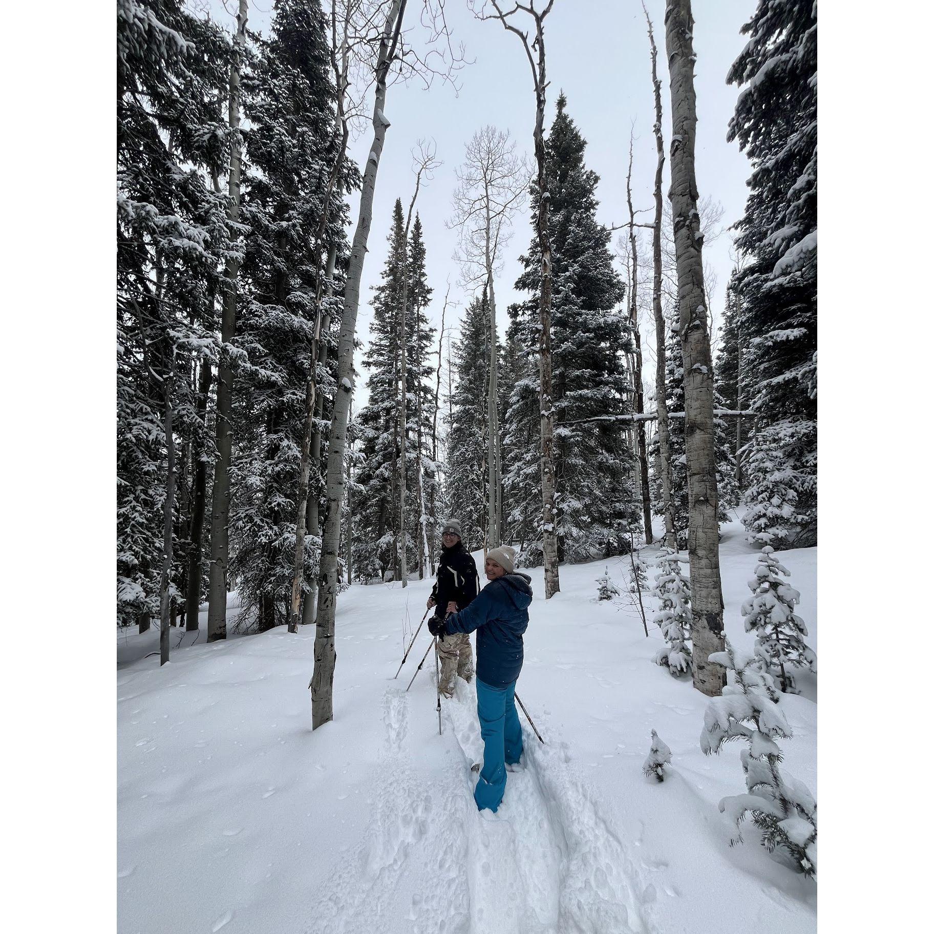Snowshoeing!