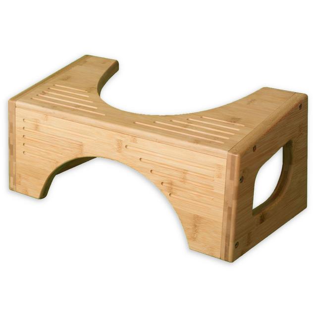 Squatty Potty® Bamboo Flip Toilet Stool