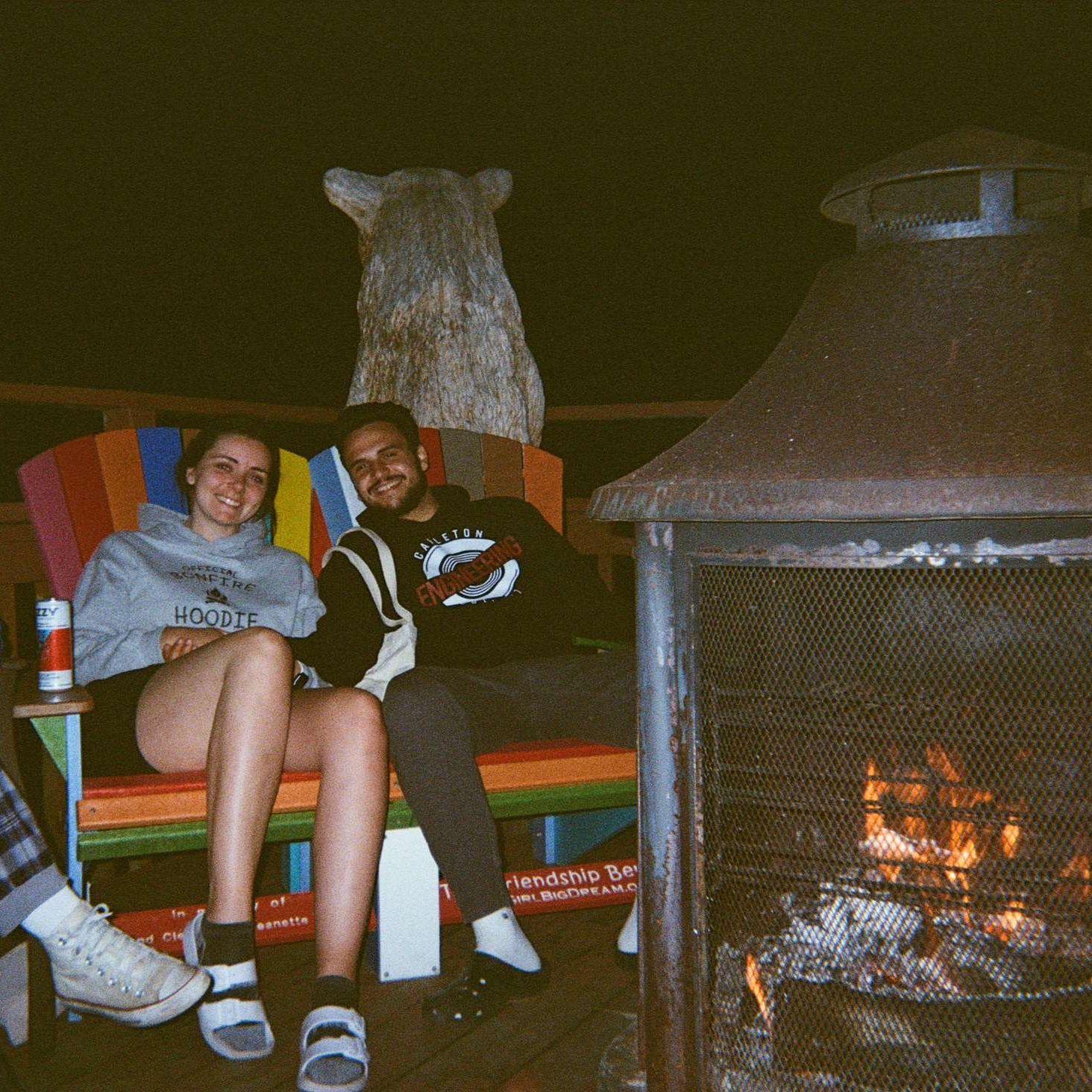 and spend time at cottages...
