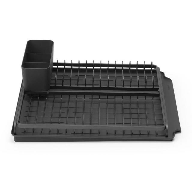 Compact Dish Drying Rack - Charcoal
