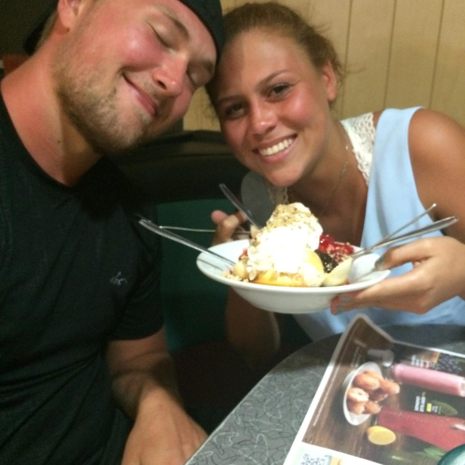 First Florida Keys trip in 2015 with the Prins family and of course we got dessert at Denny's.